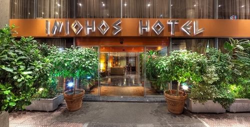Iniohos Hotel Atény Exteriér fotografie